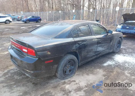 2013 Dodge Charger Police z USA, uszkodzony, nr VIN 2C3CDXAT4DH721897